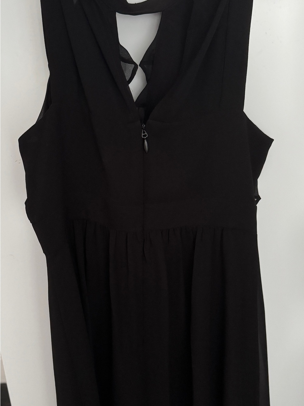 BCBGeneration Black Ruffle-Front Mini Dress - Picture 4 of 5